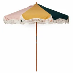 Discount Parasol frangé Market Mobilier De Jardin