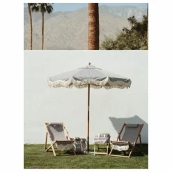 Outlet Parasol frangé Market | Mobilier De Jardin