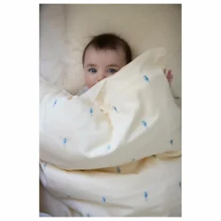New Parure de lit brodée Sea Graden | Linge De Lit Bébé|Linge De Lit Bébé