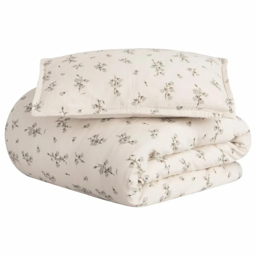 Sale Parure de lit en mousseline de coton Bluebell | Enfant Linge De Lit Enfant
