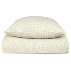 Clearance Parure de lit Wabi-Sabi Blue Grid | Enfant Linge De Lit Enfant