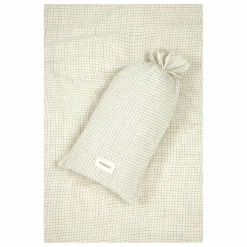 Clearance Parure de lit Wabi-Sabi Blue Grid | Enfant Linge De Lit Enfant