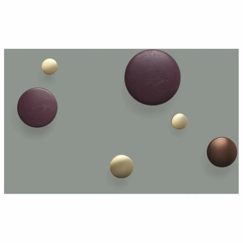 Patère en frêne The Dots | Petits Rangements