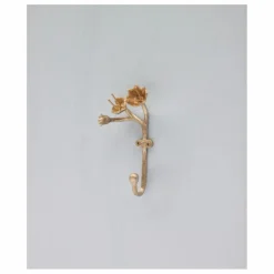 Patère en laiton mat Ava Blossom | Enfant Patères|Patères, Paniers Enfant