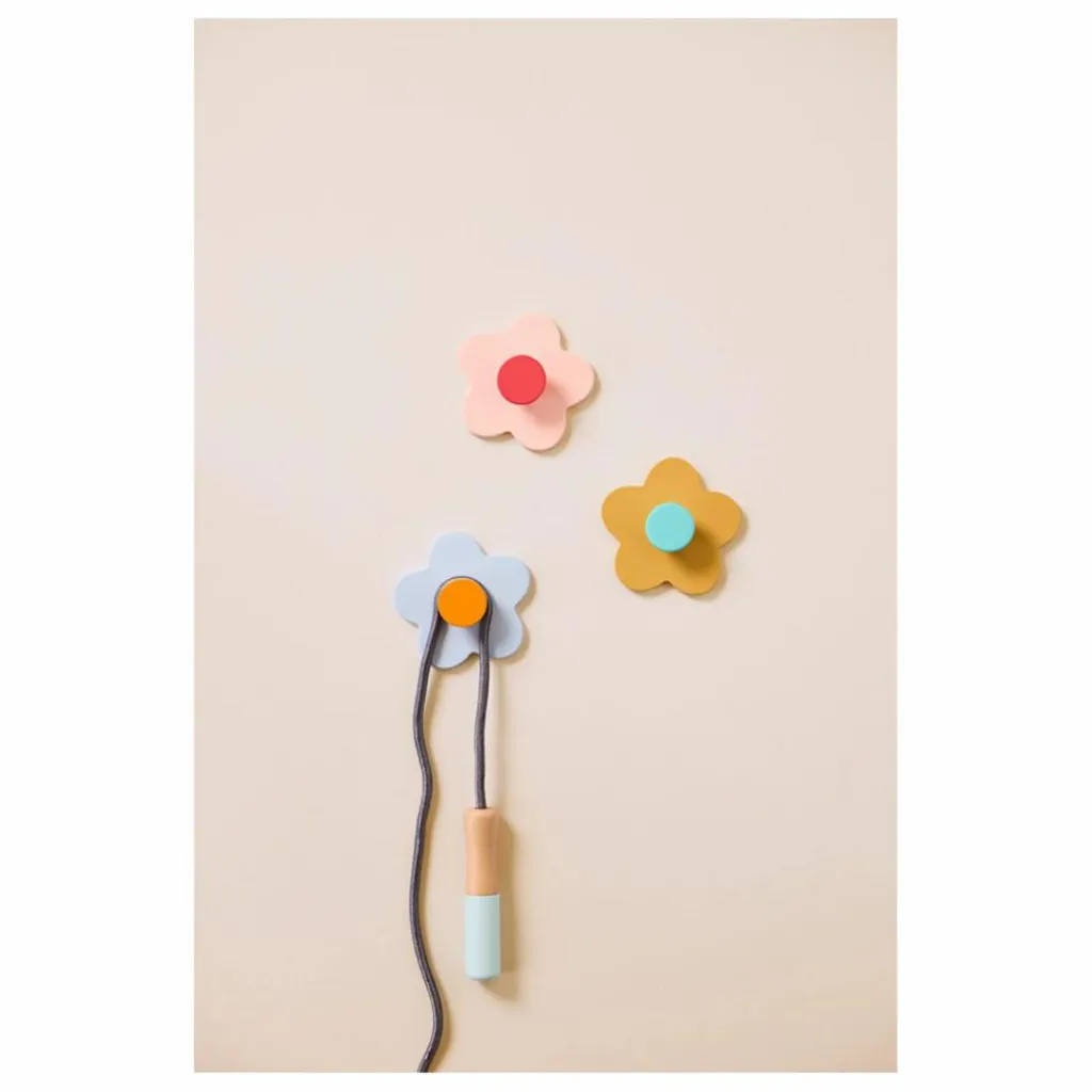 Patères fleur multi Enfant Patères|Patères, Paniers Enfant