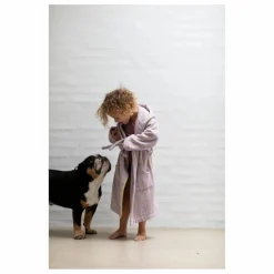 New Peignoir Naram | Lilas Enfant Linge De Bain Enfant