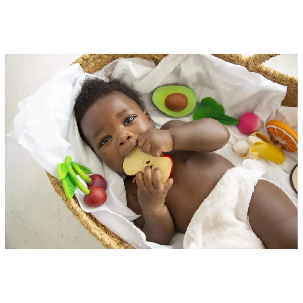 Hot Pepita la pomme de dentition | Hochets Et Anneaux De Dentition|Puériculture