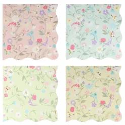 Sale Petites serviettes en papier florales Ladurée - Set de 16 Enfant Décoration De Fête