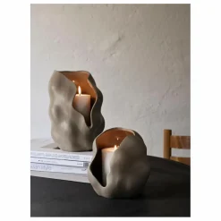 Outlet Photophore en grès Hekla | Vases, Objets Déco