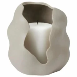 Outlet Photophore en grès Hekla | Vases, Objets Déco