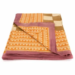 Online Plaid Checkmate et totebag en coton | Linge De Lit