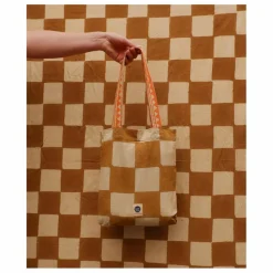 Online Plaid Checkmate et totebag en coton | Linge De Lit