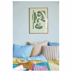 Discount Plaid en coton bio Linge De Lit