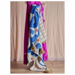 Online Plaid en coton recyclé Eviaya | Linge De Lit