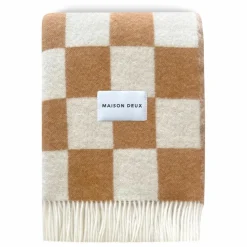 Discount Plaid en laine Damier | Enfant Linge De Lit Enfant|Linge De Lit