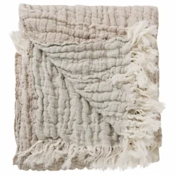 Online Plaid Mellow en lin et coton | Enfant Couvertures Et Plaids|Linge De Lit Bébé