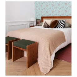 New Plaid Miuccia en jacquard de coton | Linge De Lit