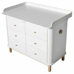 New Plan à langer grand pour commode 6 tiroirs | Enfant Commodes|Rangement Enfant