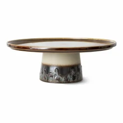 Best Plat à gâteau en grès | Art De La Table