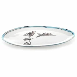 New Plat oval Camelia, for Marni | Art De La Table