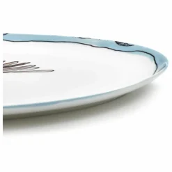 New Plat oval Camelia, for Marni | Art De La Table