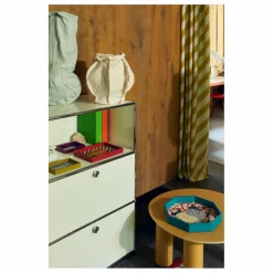 Clearance Plateau laqué Arabesque Corolla Geranium | Art De La Table