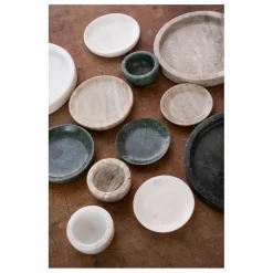 Discount Plateau rond en marbre | Art De La Table