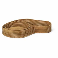 Clearance Plateaux Isola en rotin - Set de 2 Art De La Table