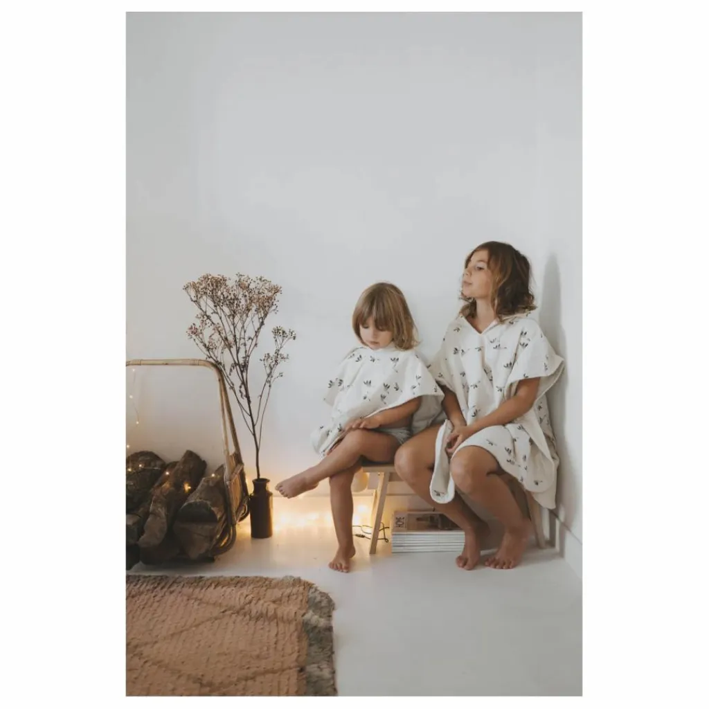 Poncho de bain Pépito Oie | Puériculture|Linge De Toilette