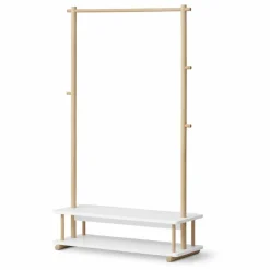 Outlet Portant Camp en chêne | Enfant Rangement Enfant