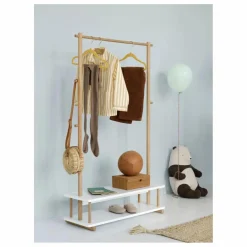 Outlet Portant Camp en chêne | Enfant Rangement Enfant