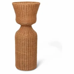 Outlet Porte-plante Agnes en rotin Vases, Objets Déco