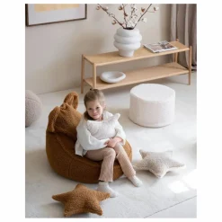 Sale Pouf en teddy | Enfant Matelas De Sol, Poufs Enfant