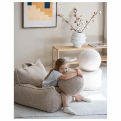 Sale Pouf en teddy | Enfant Matelas De Sol, Poufs Enfant