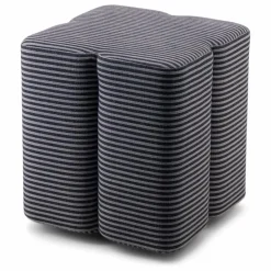 Clearance Pouf Fiori en tissu rayé | Poufs, Matelas De Sol