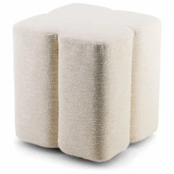 Outlet Pouf Fiori en tissu tramé | Poufs, Matelas De Sol