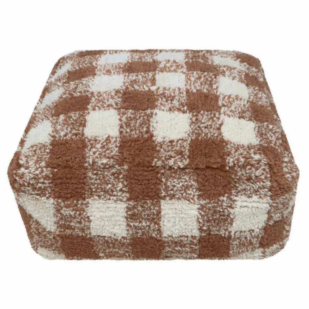 Hot Pouf Vichy | Enfant Matelas De Sol, Poufs Enfant|Poufs, Matelas De Sol
