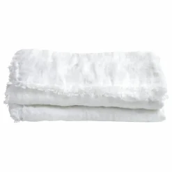 Hot Rideau Vice Versa frangé en gaze de Lin lavé | Rideaux|Rideaux