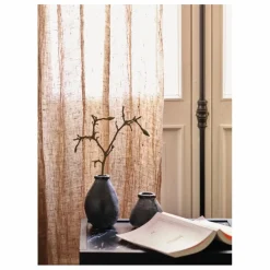 Discount Rideau Vice Versa frangé en gaze de Lin lavé | Rideaux|Rideaux