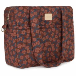 Discount Sac à langer imperméable Hyde Park Maroon Poppies | Sacs À Langer|Puériculture
