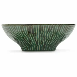 Sale Saladier Verde Lanza, Pascale Naessens | Art De La Table