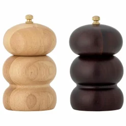 Online Salière et Poivrière Marge en bois d'hévéa | Art De La Table