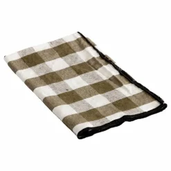 Online Serviette Bourdon noir toile mimi | Linge De Table|Art De La Table