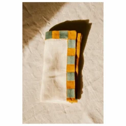 Online Serviette de table Damier en lin | Linge De Table|Art De La Table