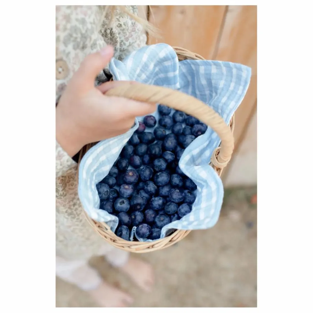 Clearance Serviettes Cottage en coton bio - Set de 3 | Langes|Puériculture