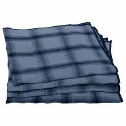 Best Serviettes de table Highlands en lin lavé - Set de 4 | Linge De Table|Art De La Table