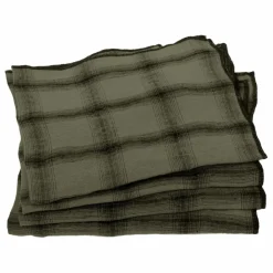 Online Serviettes de table Highlands en lin lavé - Set de 4 | Linge De Table|Art De La Table