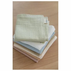 Clearance Serviettes Pear en coton bio - Set de 7 Langes|Puériculture