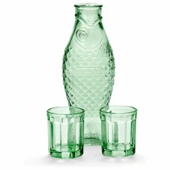 Clearance Set Carafe et verres Fish & Fish | Art De La Table