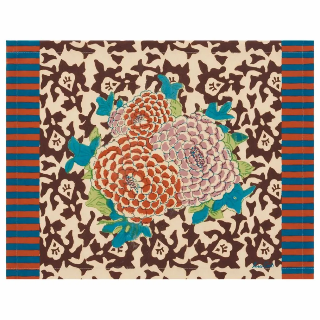 Hot Set de table Arabesque Corolla | Linge De Table|Art De La Table